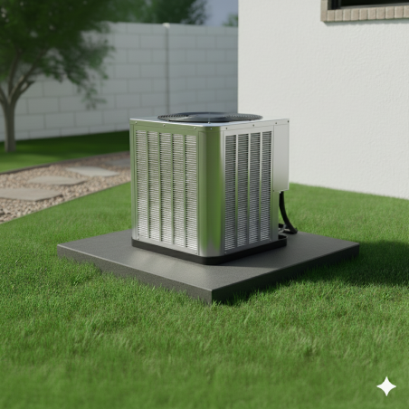 Concrete Pad for AC Unit (36,000 BTU)