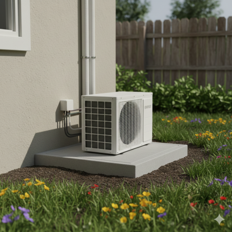 Concrete Pad for AC Unit (12,000 BTU)