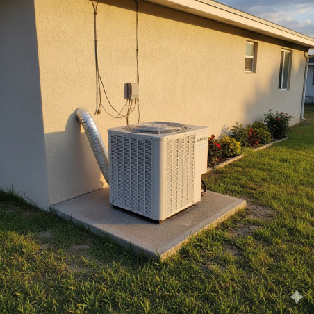 Concrete Pad for AC Unit (24,000 BTU)