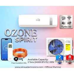 On Sale - OZONE Spirit 2-Ton 220V Heat & Cool Ductless Mini Split